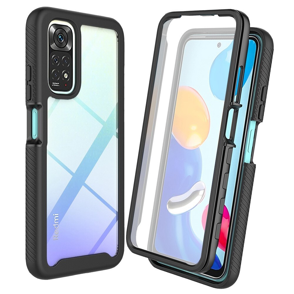Xiaomi Redmi Note 11 Mobilcover Full Protection, Sort