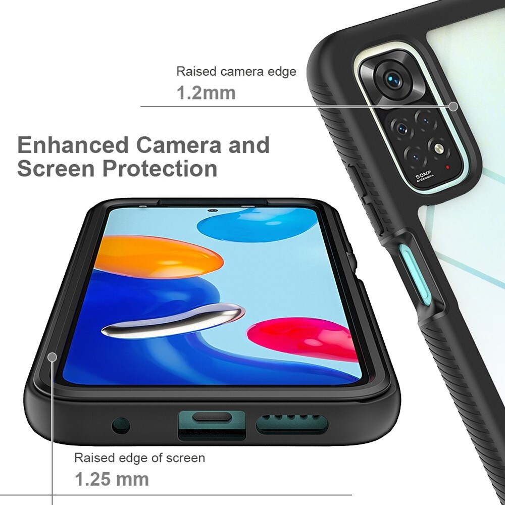 Xiaomi Redmi Note 11 Mobilcover Full Protection, Sort