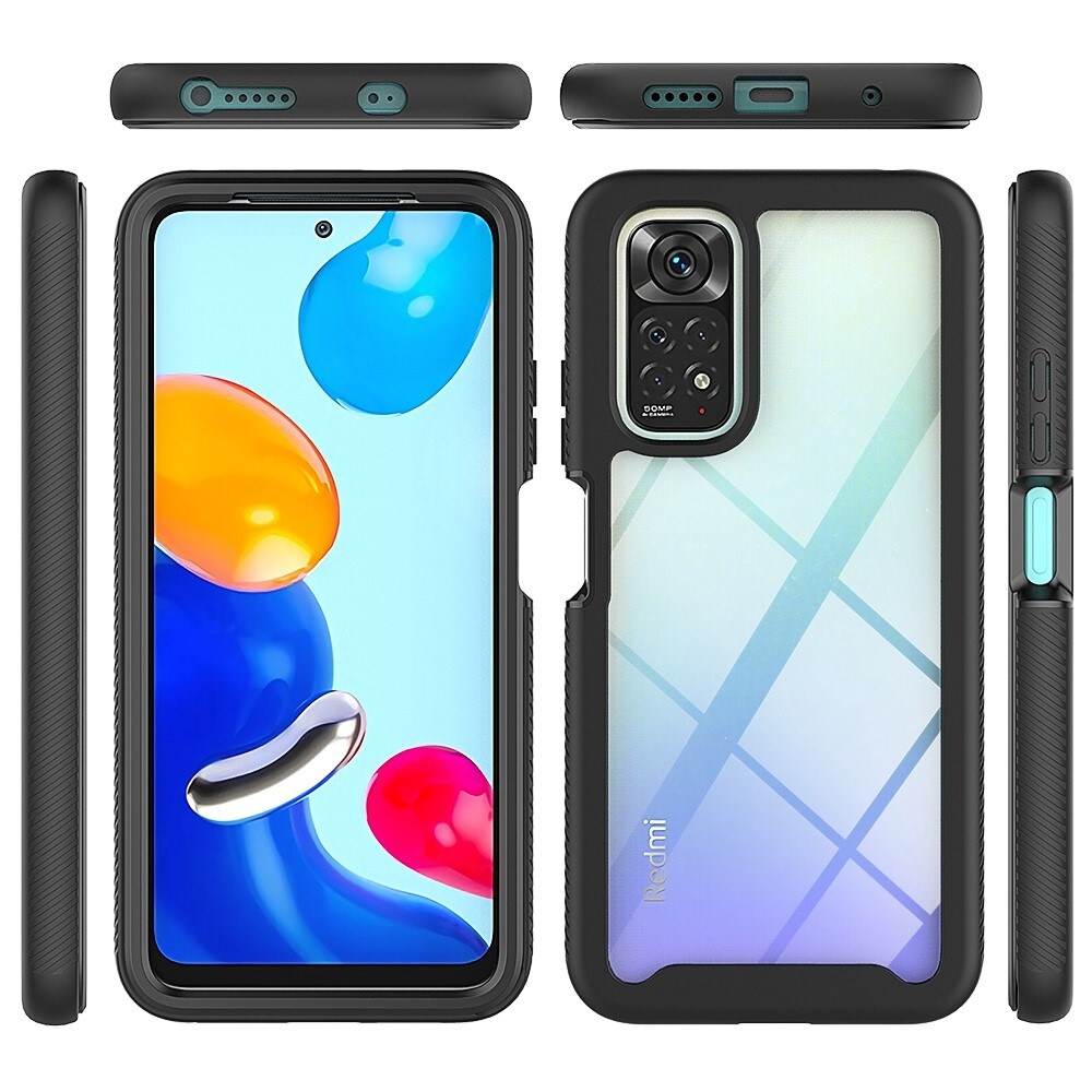 Xiaomi Redmi Note 11 Mobilcover Full Protection, Sort