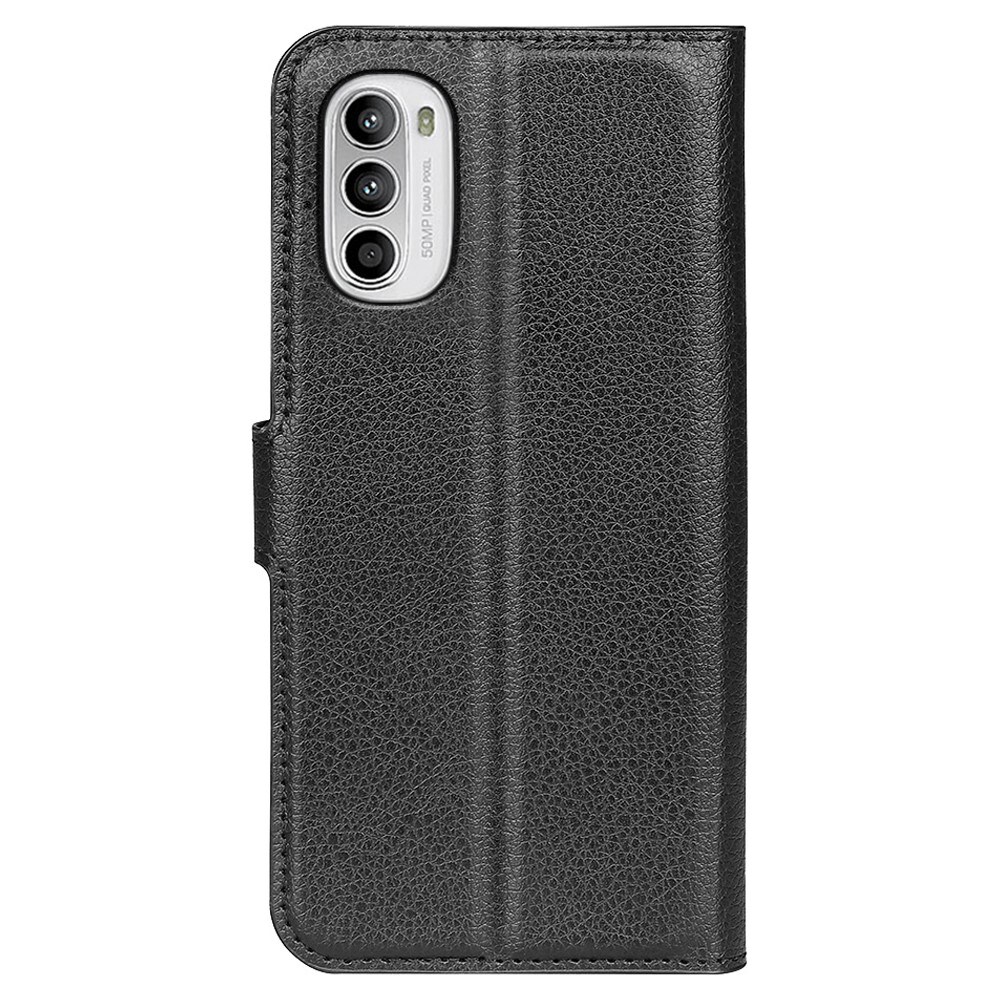 Motorola Moto G82/Moto G52 Enkelt mobiletui, Sort