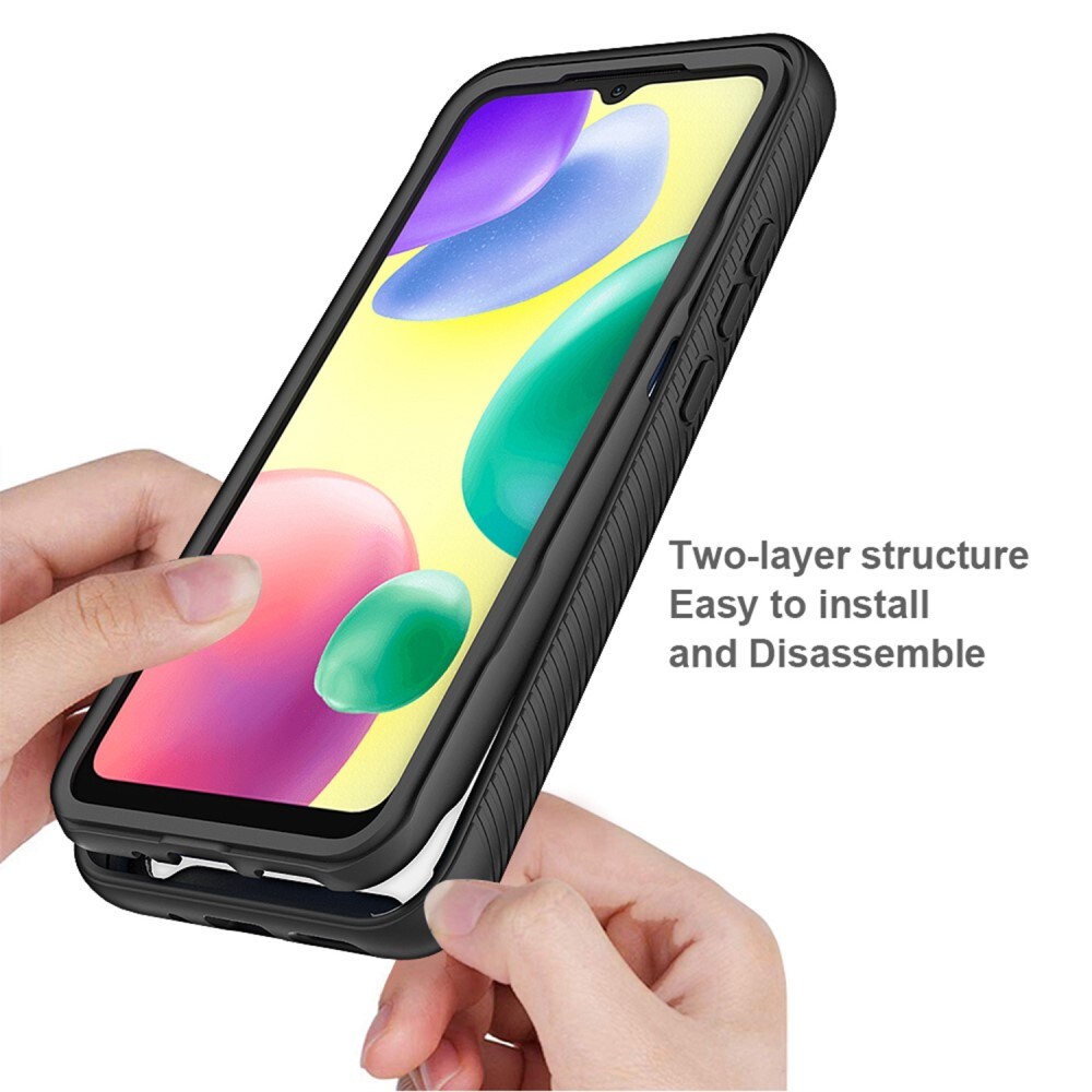 Xiaomi Redmi 9C Mobilcover Full Protection, Sort