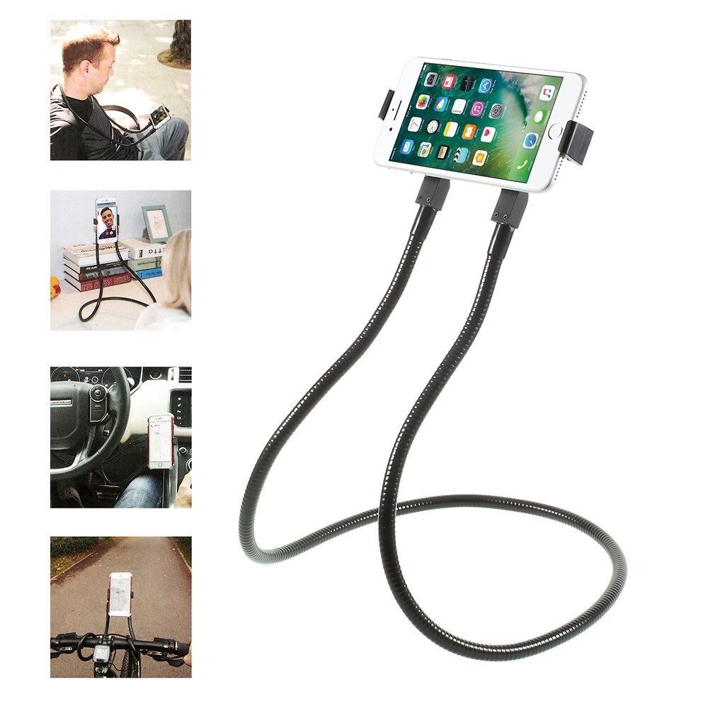 Bøjeligt fleksibelt mobilstativ, Sort