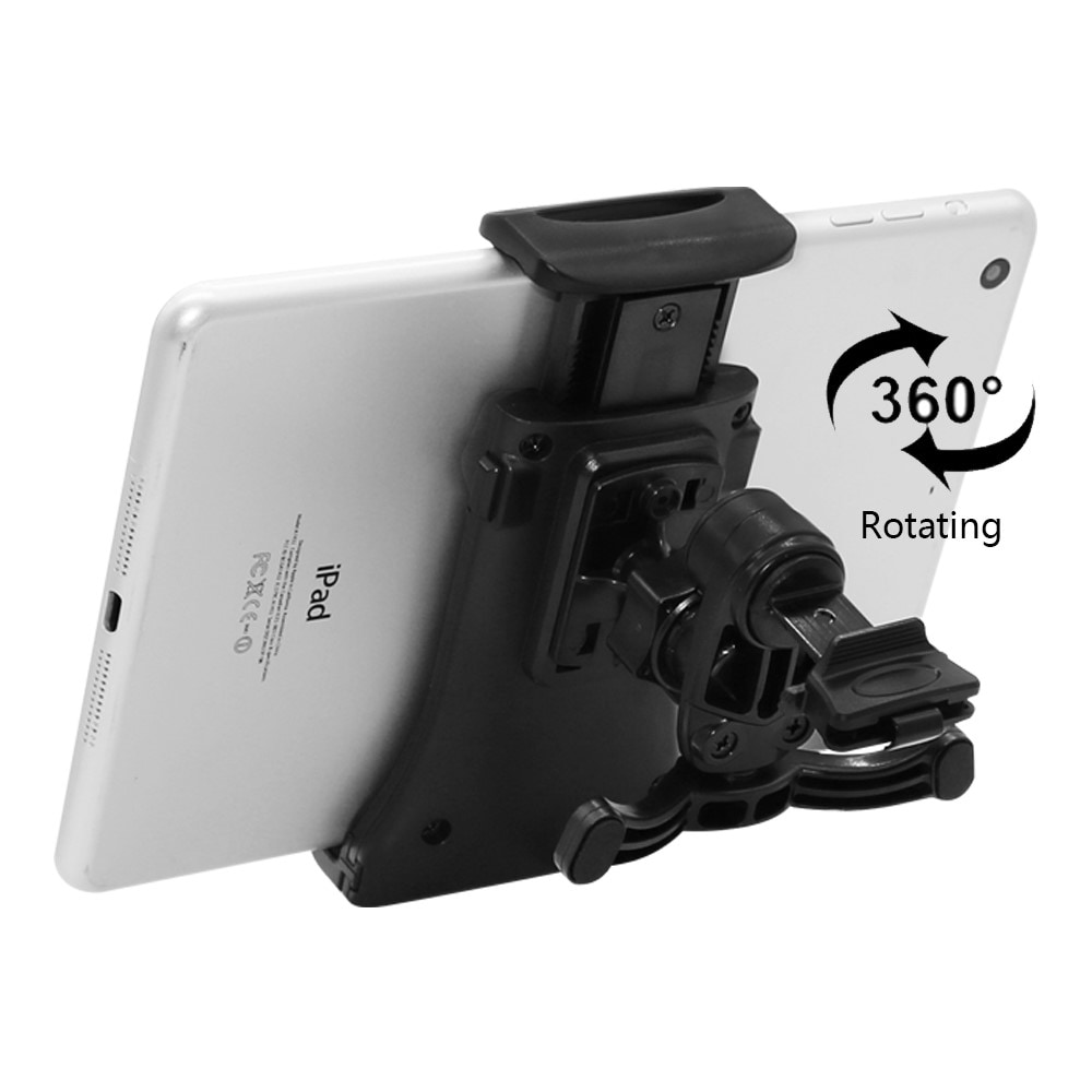 Tablet-holder til bilens luftventil, Sort