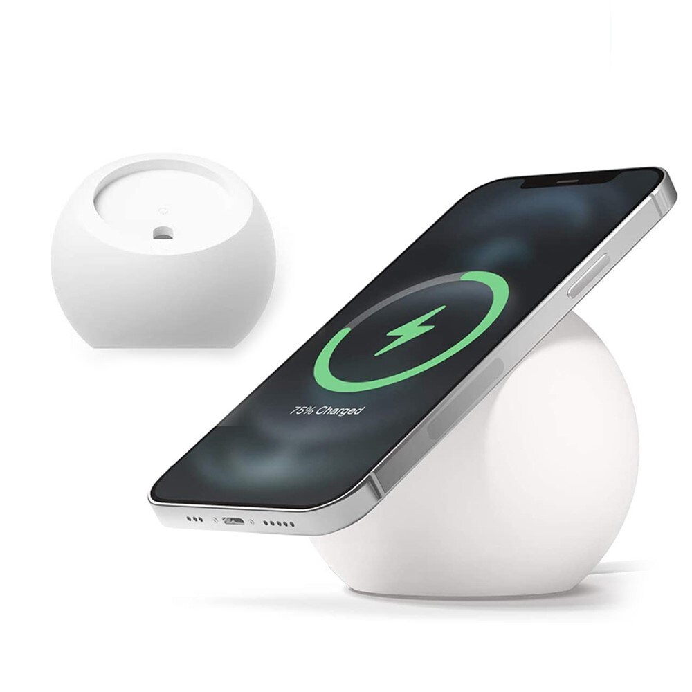 MagSafe rundt opladningsstativ, Hvid