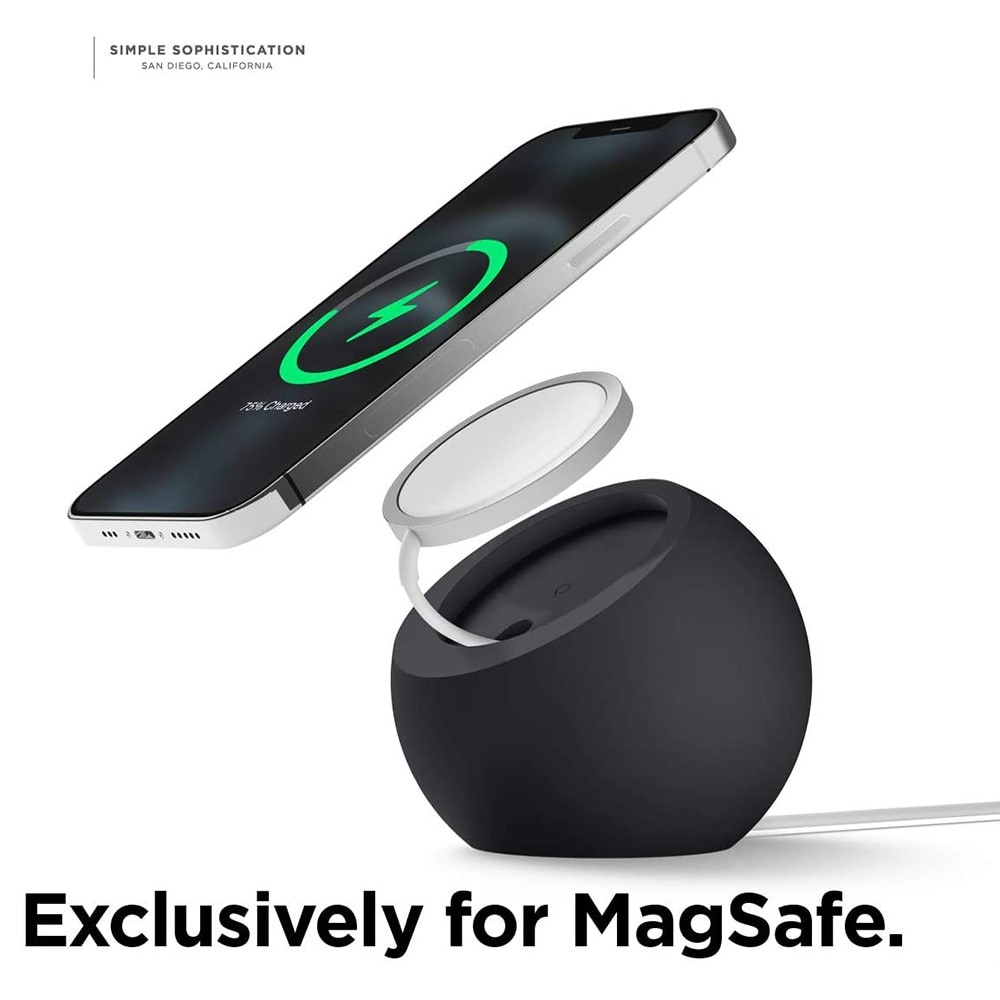 MagSafe rundt opladningsstativ, Sort