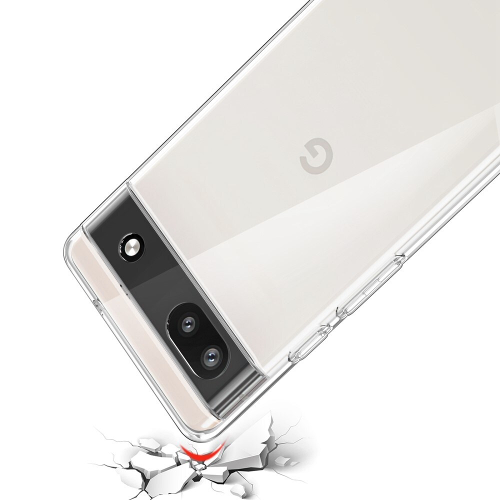Google Pixel 6a Tyndt TPU-cover, Gennemsigtig