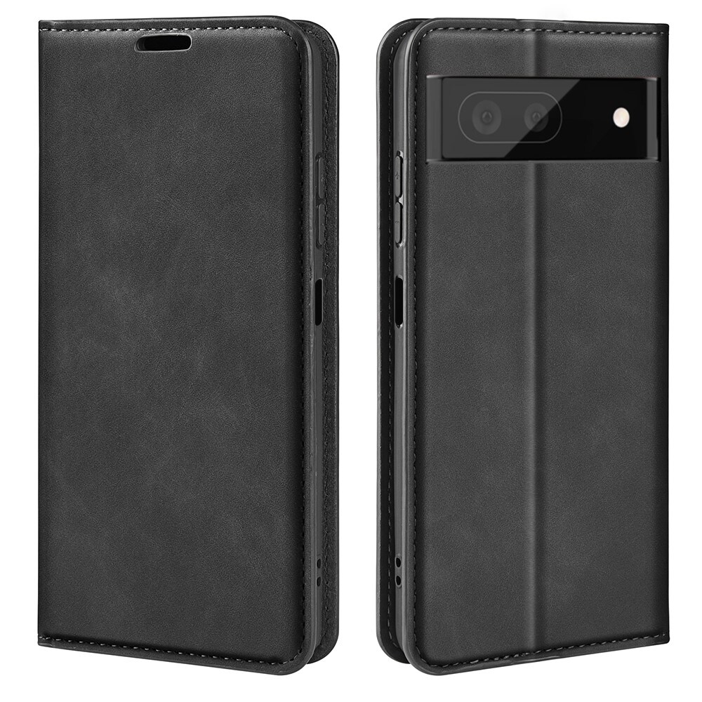 Google Pixel 7 Pro Slankt etui med kortholder, Sort