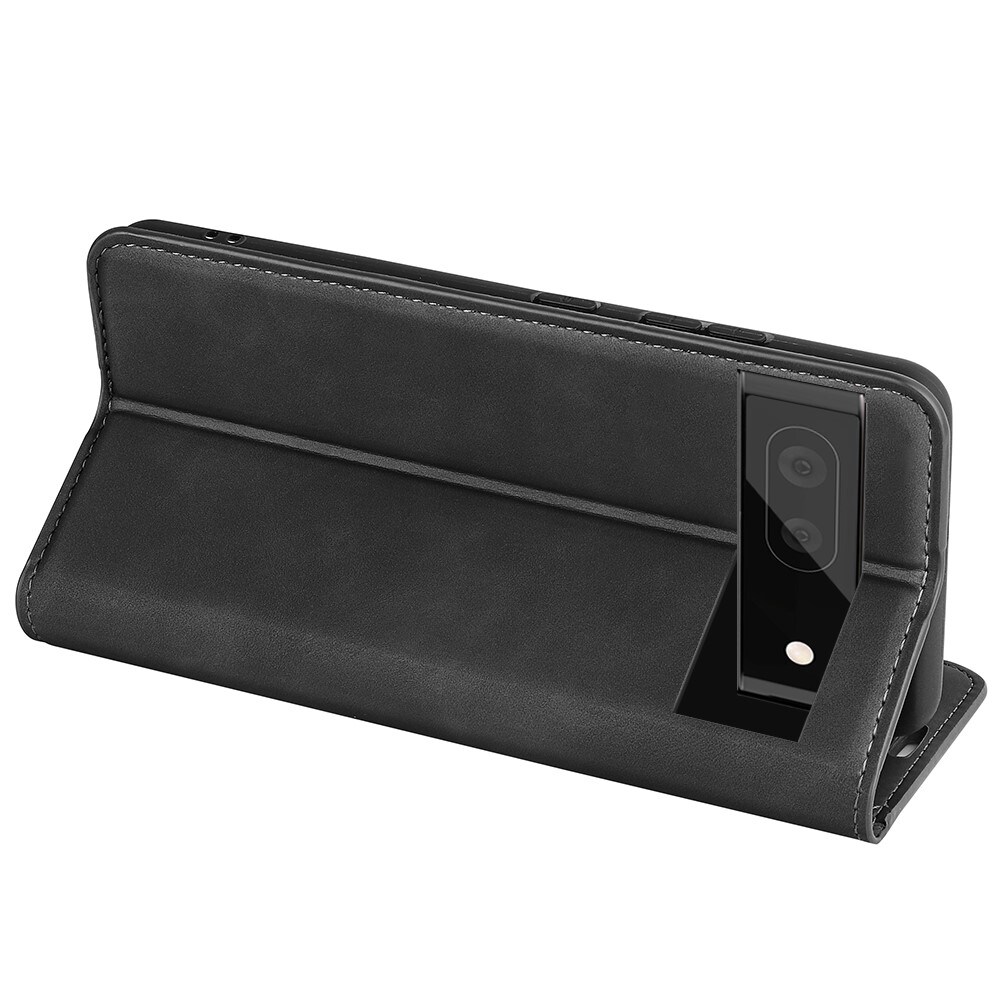 Google Pixel 7 Pro Slankt etui med kortholder, Sort