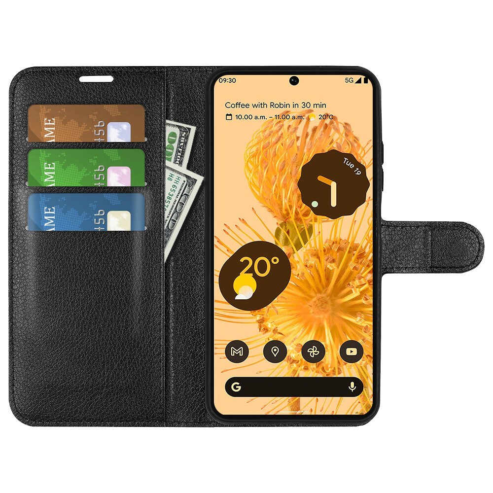 Google Pixel 7 Enkelt mobiletui, Sort