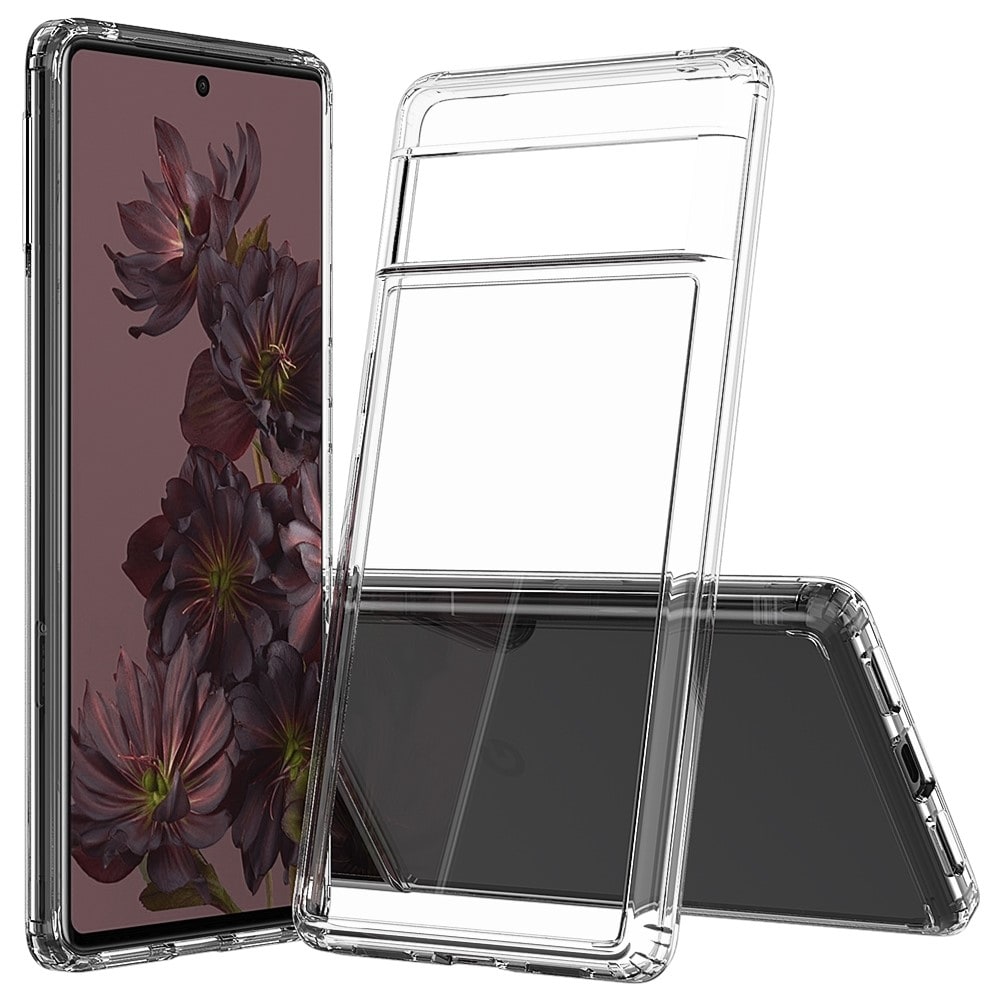 Google Pixel 7 Pro Crystal Hybrid-cover, Gennemsigtig