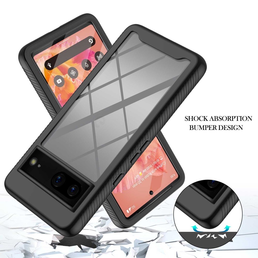Google Pixel 7 Mobilcover Full Protection, Sort