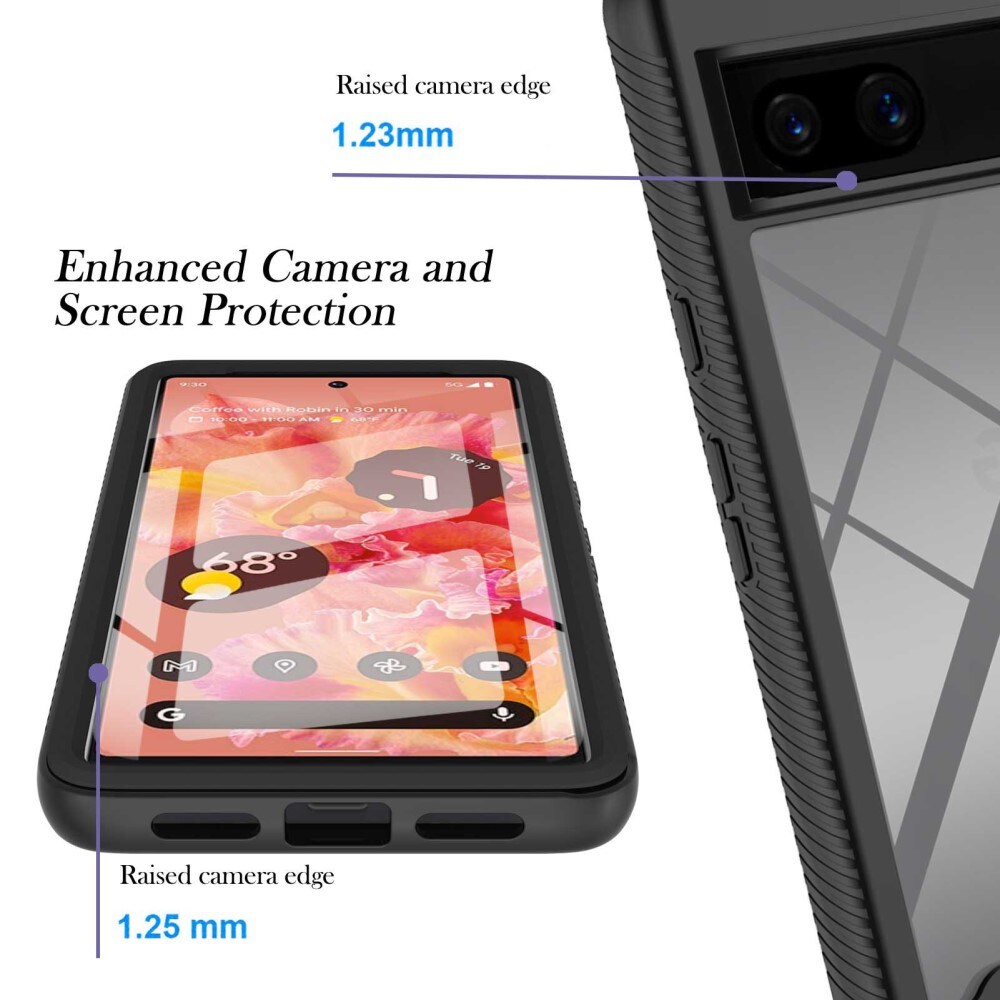 Google Pixel 7 Mobilcover Full Protection, Sort
