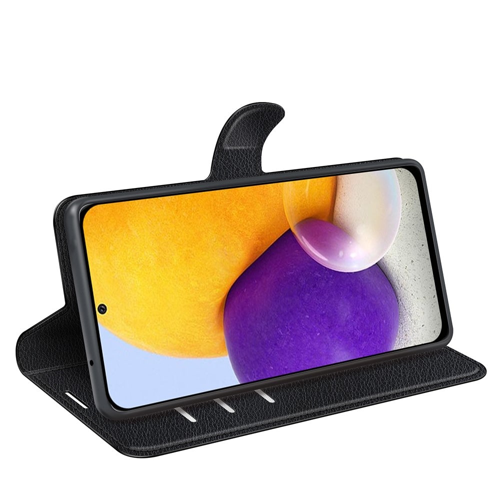 Samsung Galaxy A73 5G Enkelt mobiletui, Sort