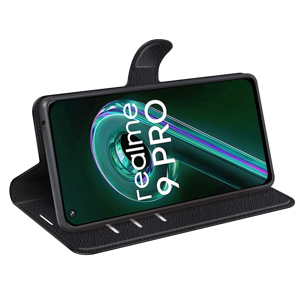 Realme 9 Pro/OnePlus Nord CE 2 Lite 5G Enkelt mobiletui, Sort