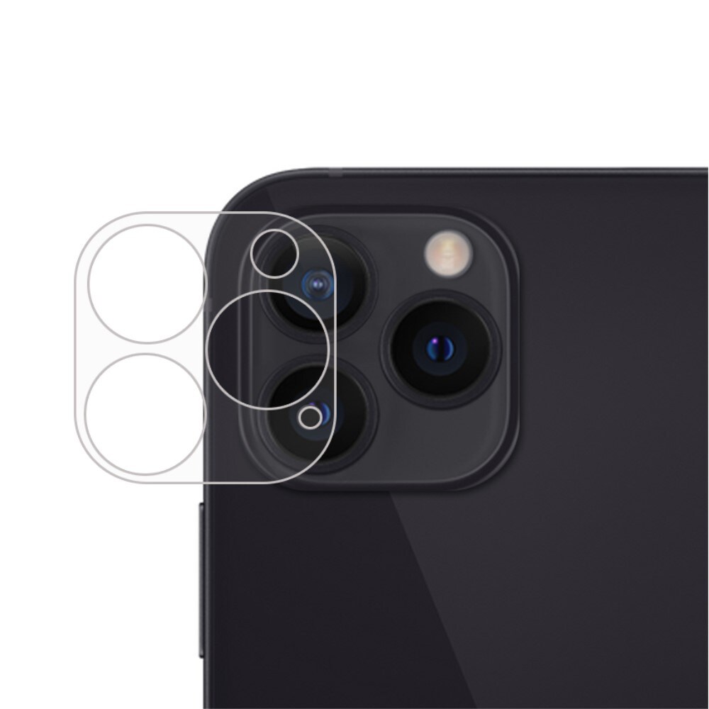 iPhone 13 Pro Linsebeskyttelse i hærdet glas
