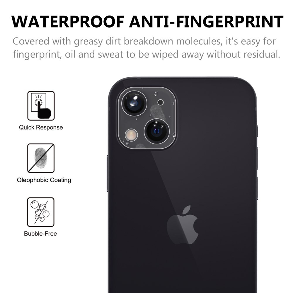 iPhone 13 Mini Linsebeskyttelse i hærdet glas