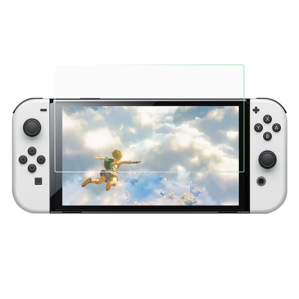 Nintendo Switch OLED Skærmbeskytter i hærdet glas