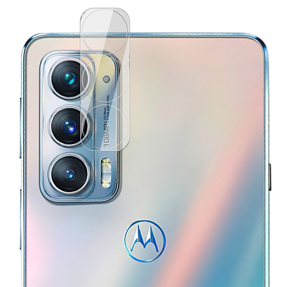 Motorola Edge 20 Kamerabeskyttelse i glas, Gennemsigtig