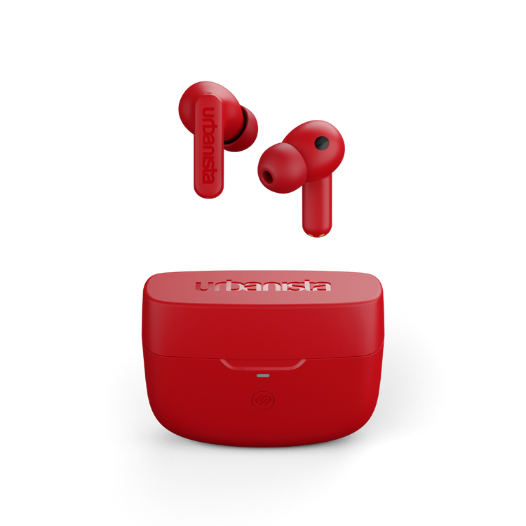 Atlanta trådløse høretelefoner in-ear, Vibrant Red