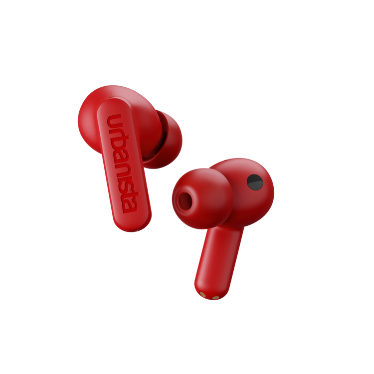 Atlanta trådløse høretelefoner in-ear, Vibrant Red