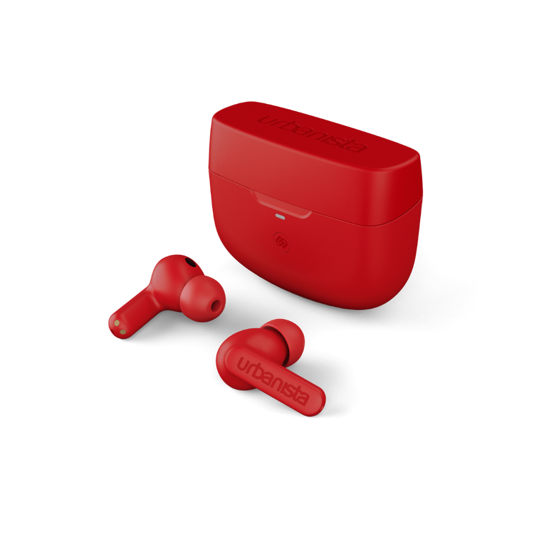 Atlanta trådløse høretelefoner in-ear, Vibrant Red