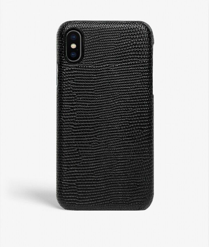 iPhone Xs Max Cover Lizard Black