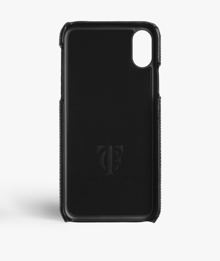 iPhone Xs Max Cover Lizard Black