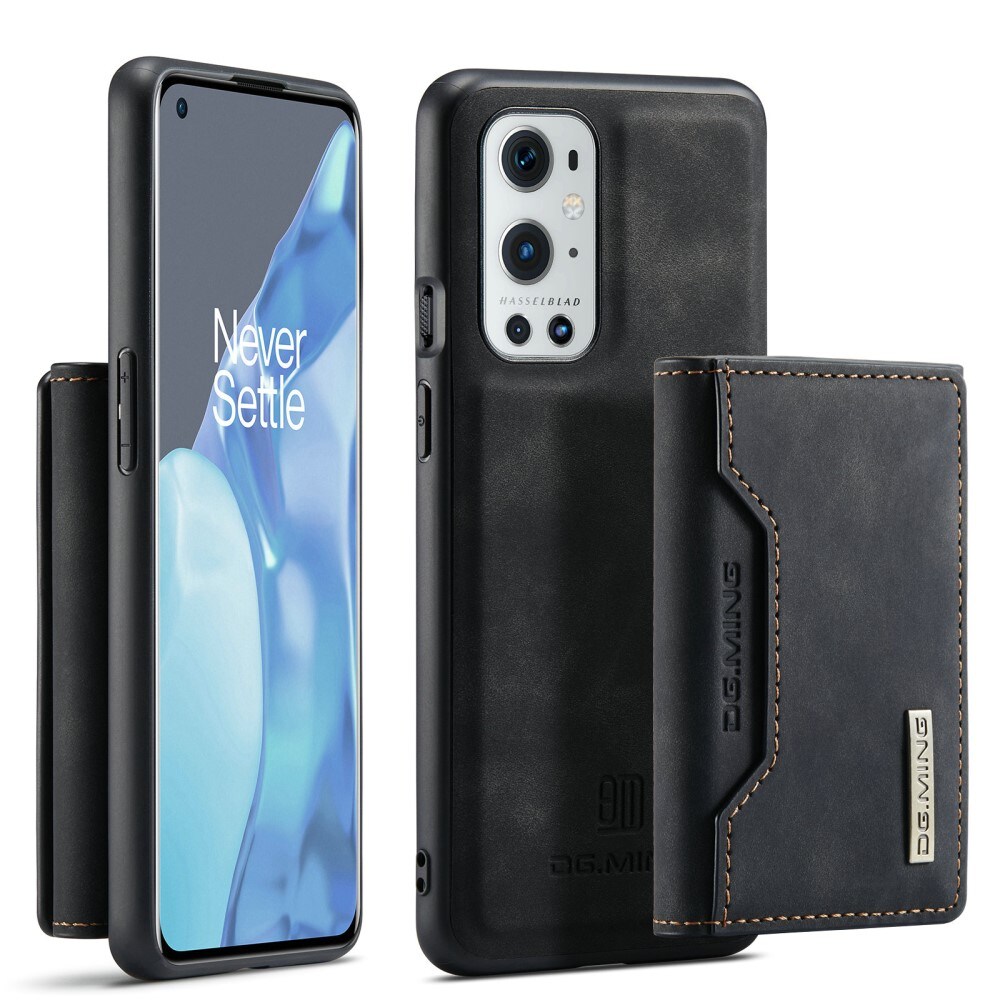  OnePlus 9 Pro Cover med aftagelig pung, Sort