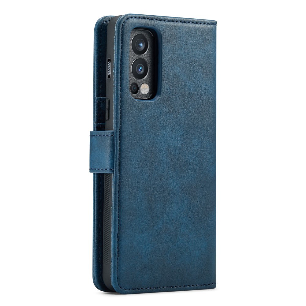  OnePlus Nord 2 5G Pungetui med aftageligt cover, Blue