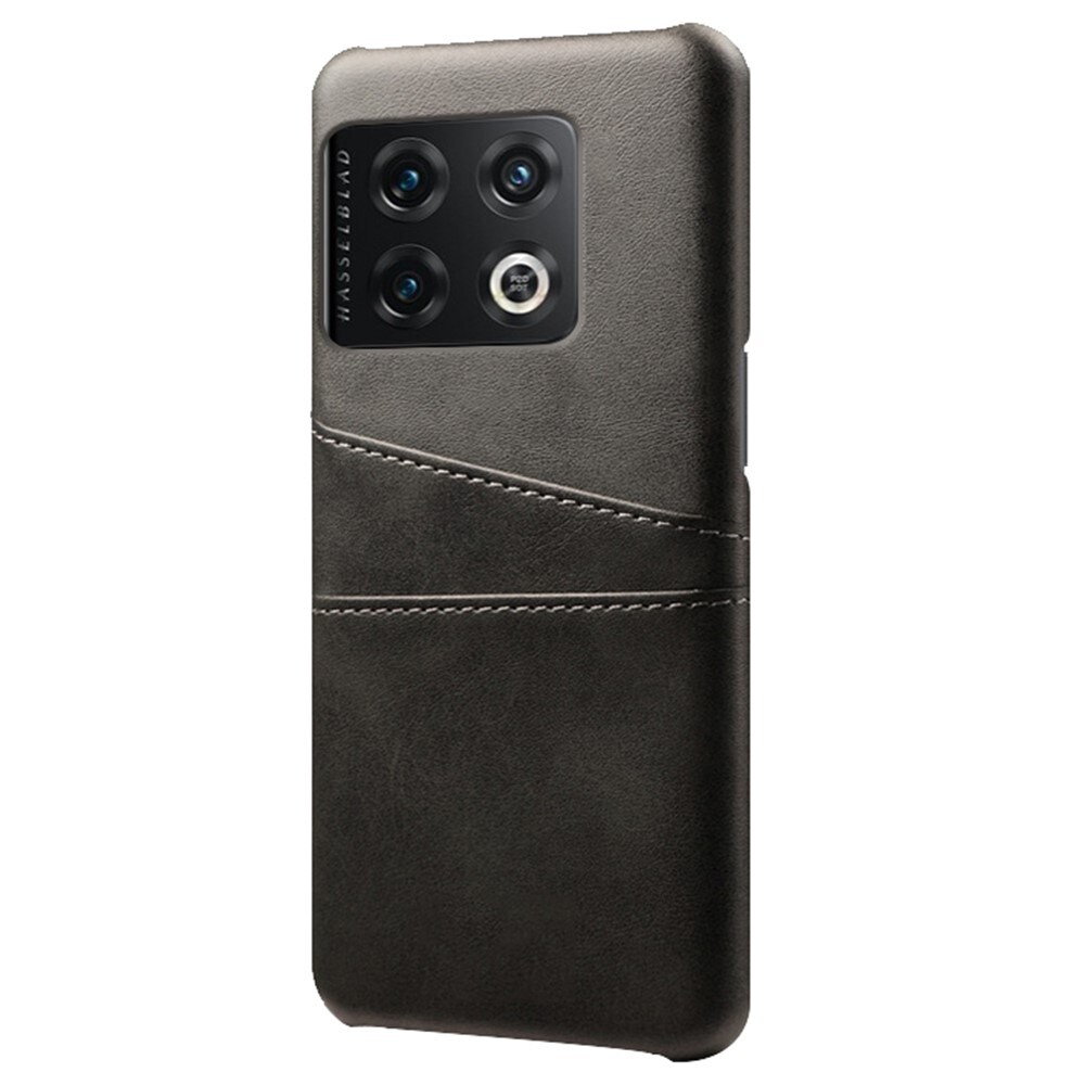  OnePlus 10 Pro Smart cover med 2 kortholdere, Sort