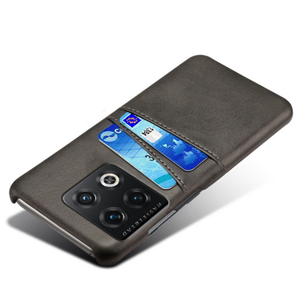  OnePlus 10 Pro Smart cover med 2 kortholdere, Sort
