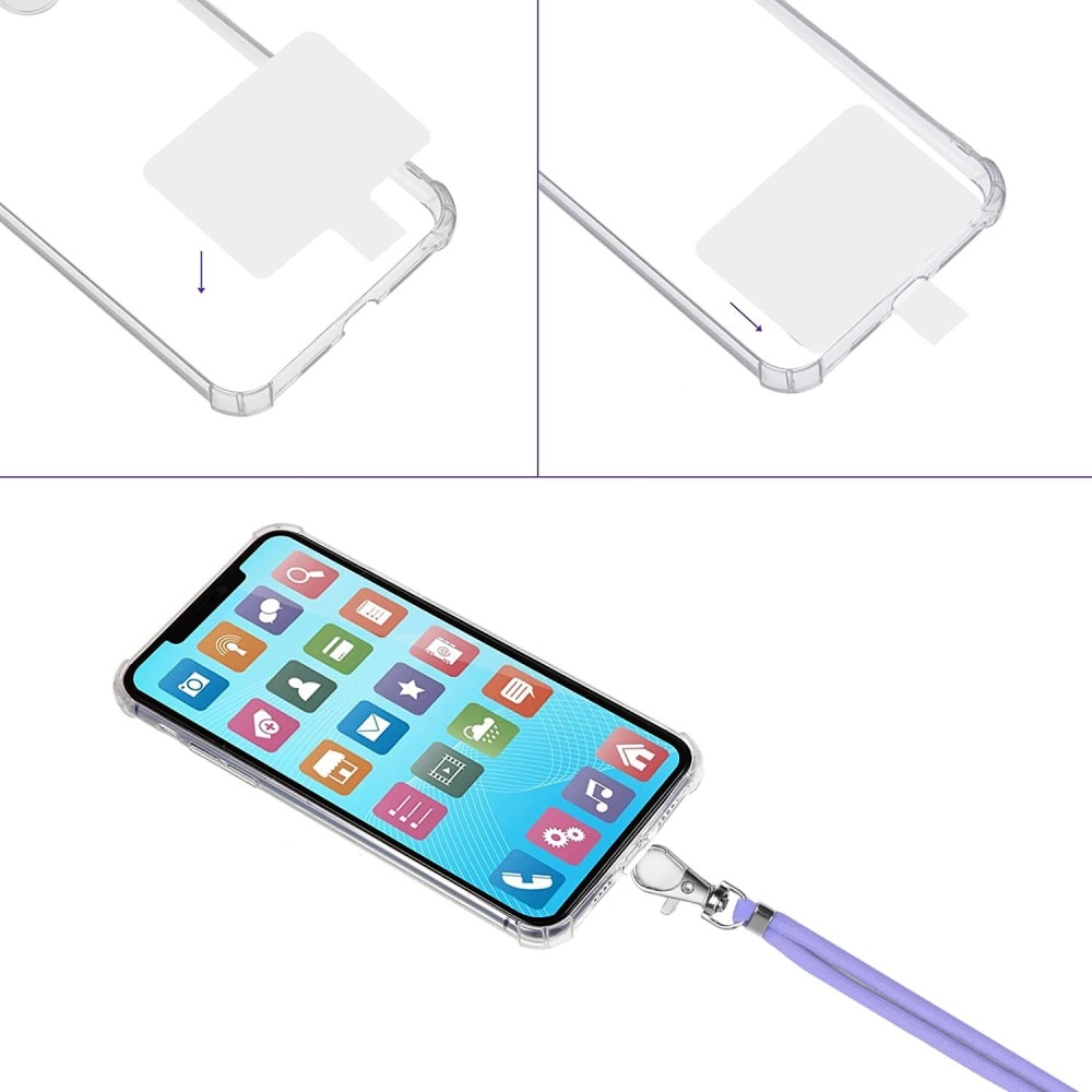 Bærestrop til telefon, Lilla