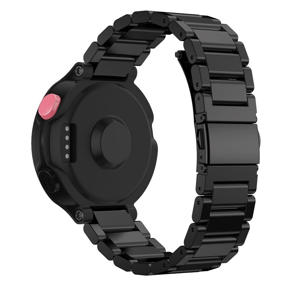 Garmin Forerunner 735 XT/Forerunner 235 Stilrent linkarmbånd i metal, Sort