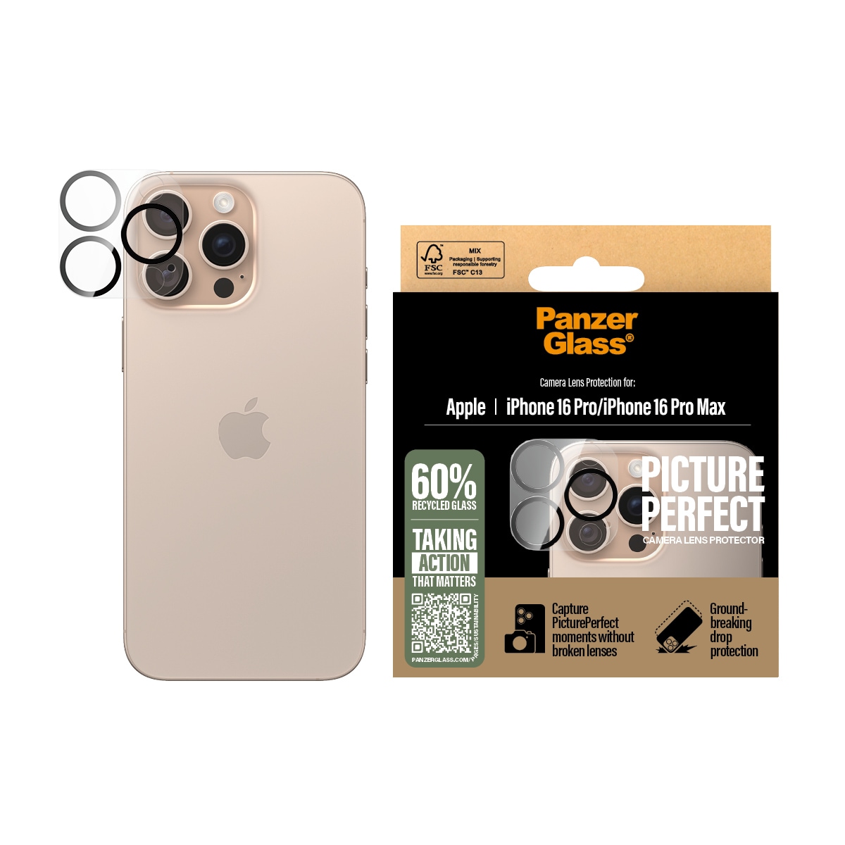 iPhone 16 Pro PicturePerfect kamerabeskytter