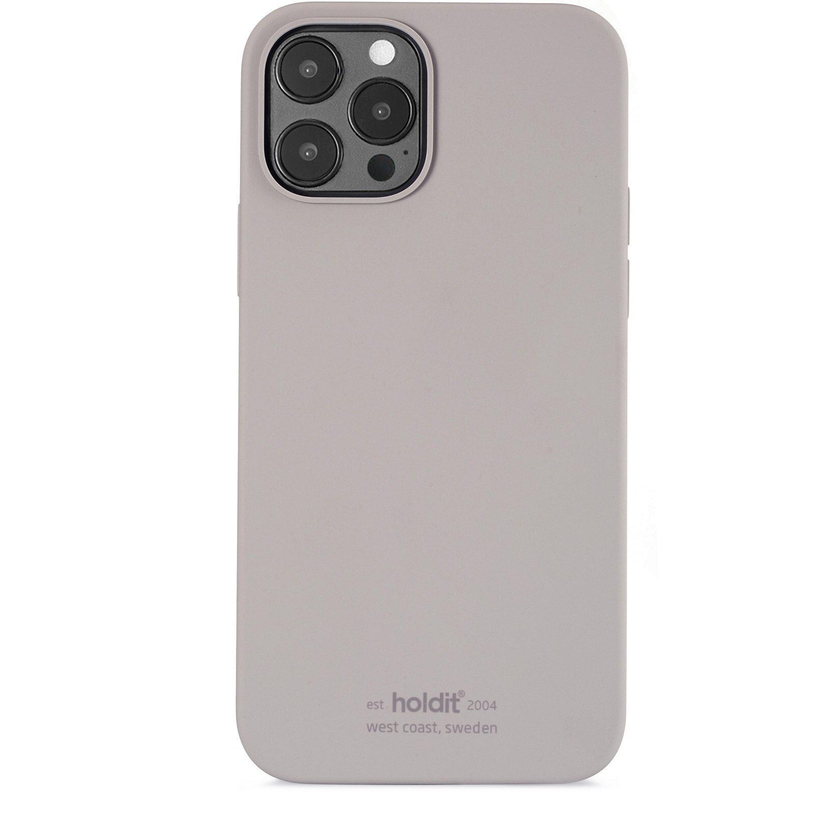 iPhone 12/iPhone 12 Pro Silicone Cover, Taupe