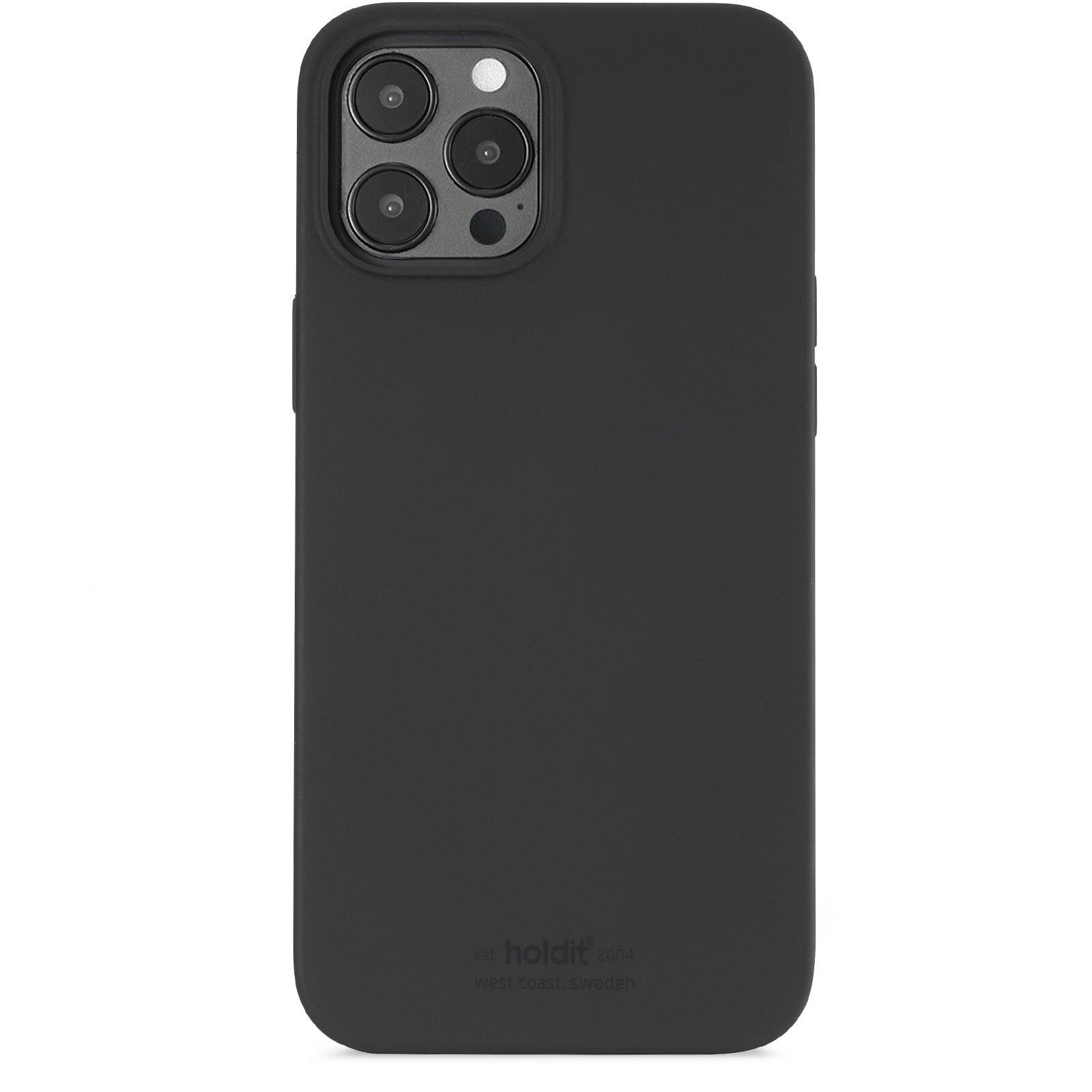 iPhone 12 Pro Max Silicone Cover, Black