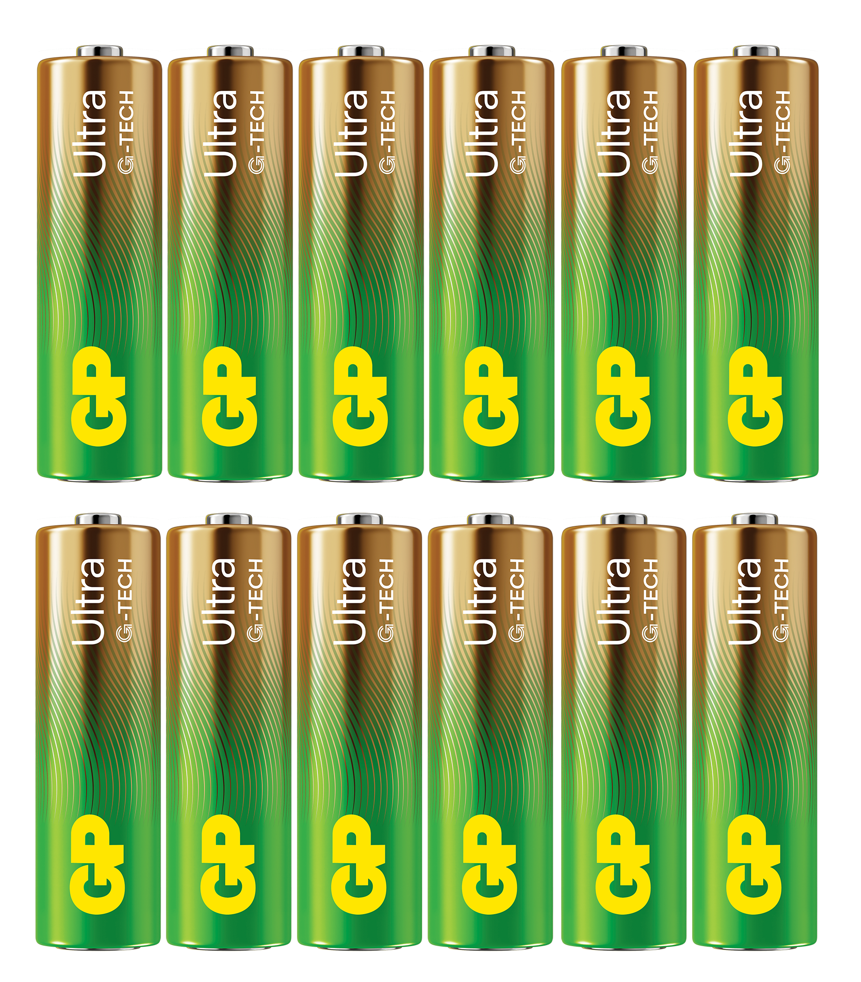 12-pak Ultra Alkaline AA-batterier 15AU/LR6