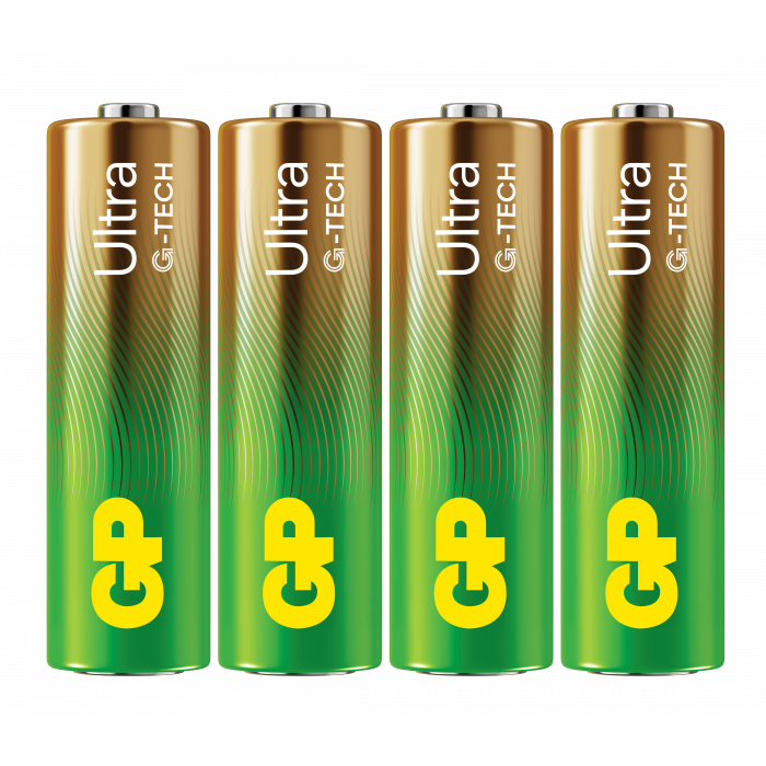 4-pak Ultra Alkaline AA-batterier 15AU/LR6