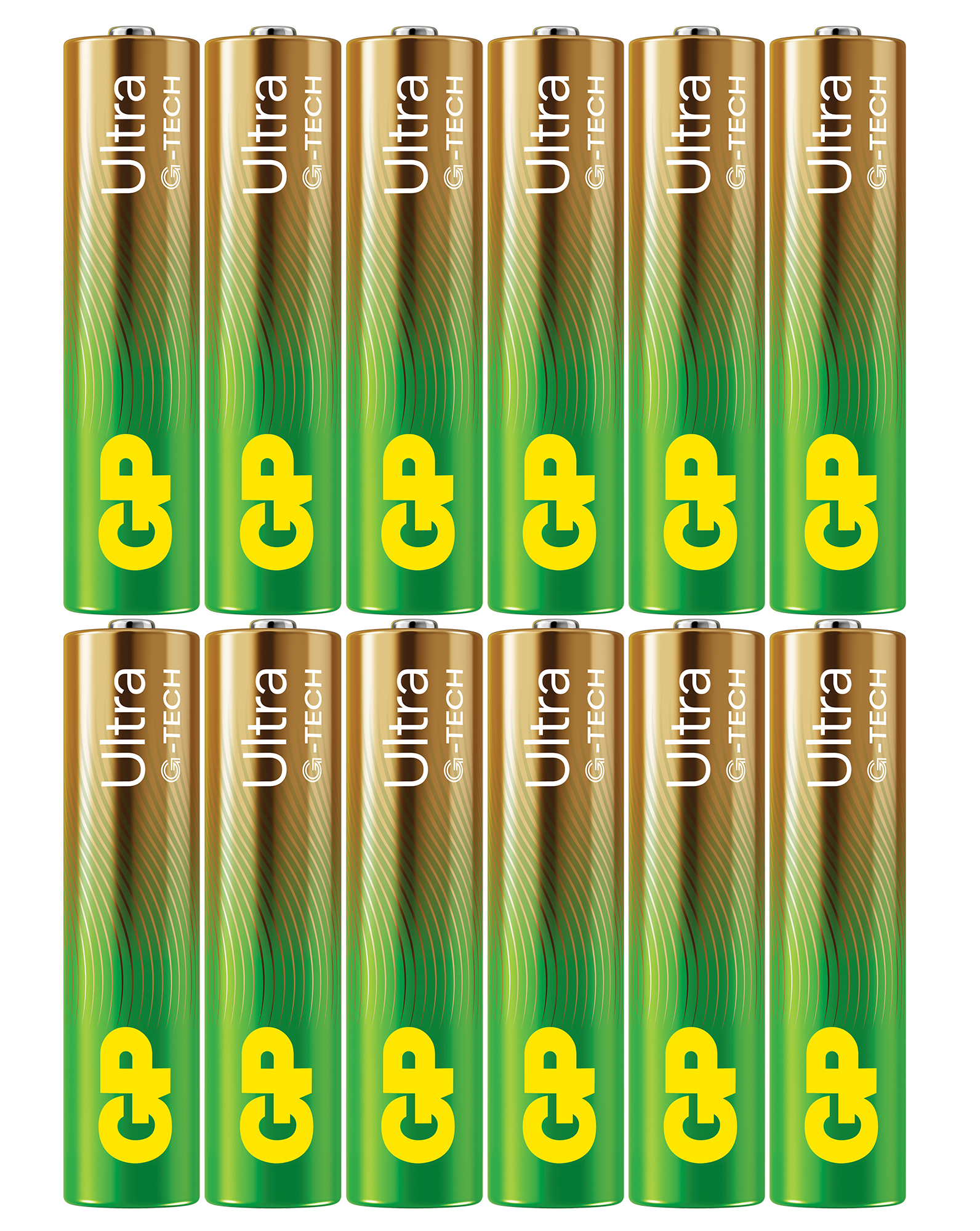 12-pak Ultra Alkaline AAA-batterier 24AU/LR03