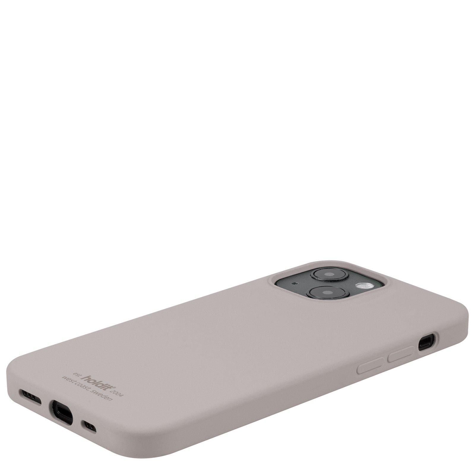 iPhone 13 Mini Silicone Cover, Taupe