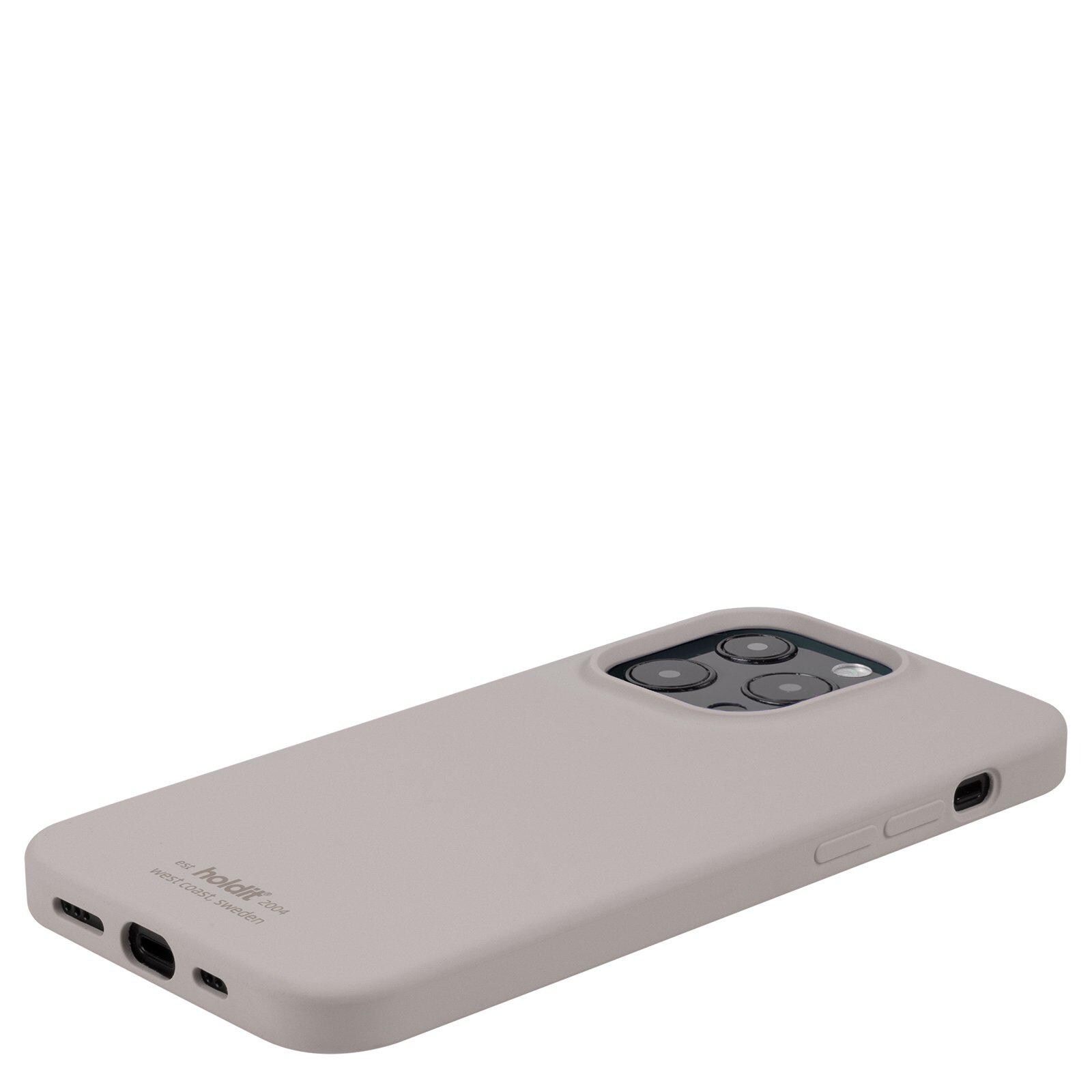 iPhone 13 Pro Max Silicone Cover, Taupe