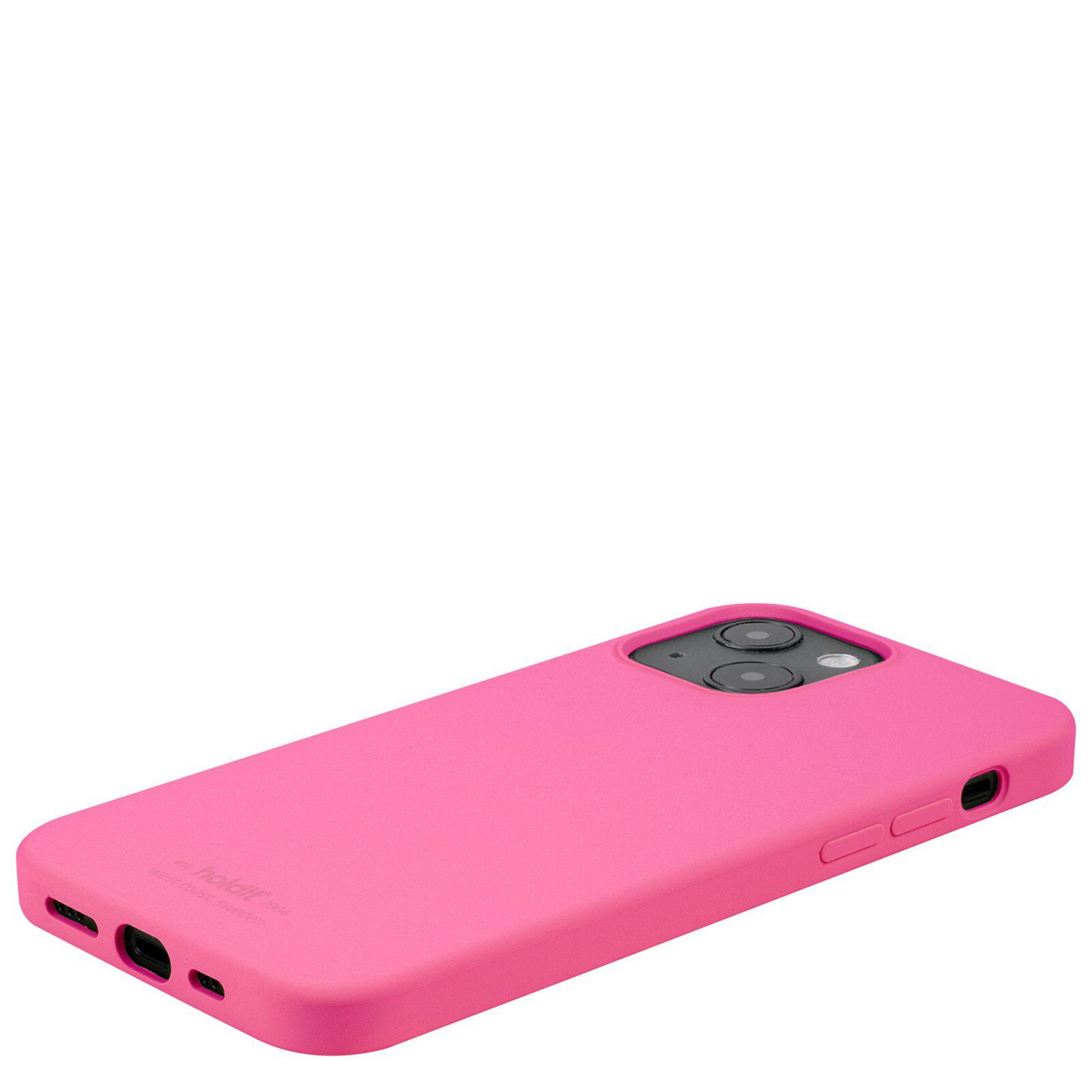 iPhone 14 Plus Silicone Cover, Bright Pink