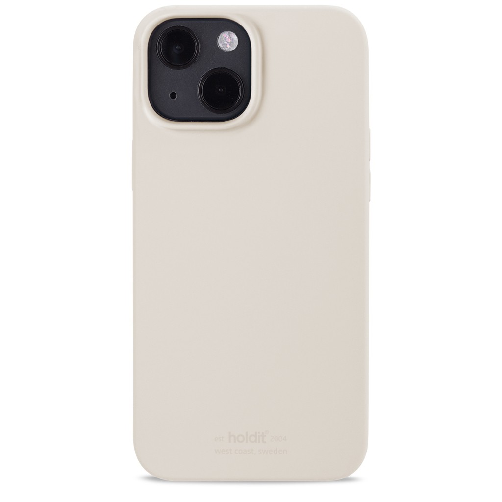 iPhone 14 Silicone Cover, Light Beige