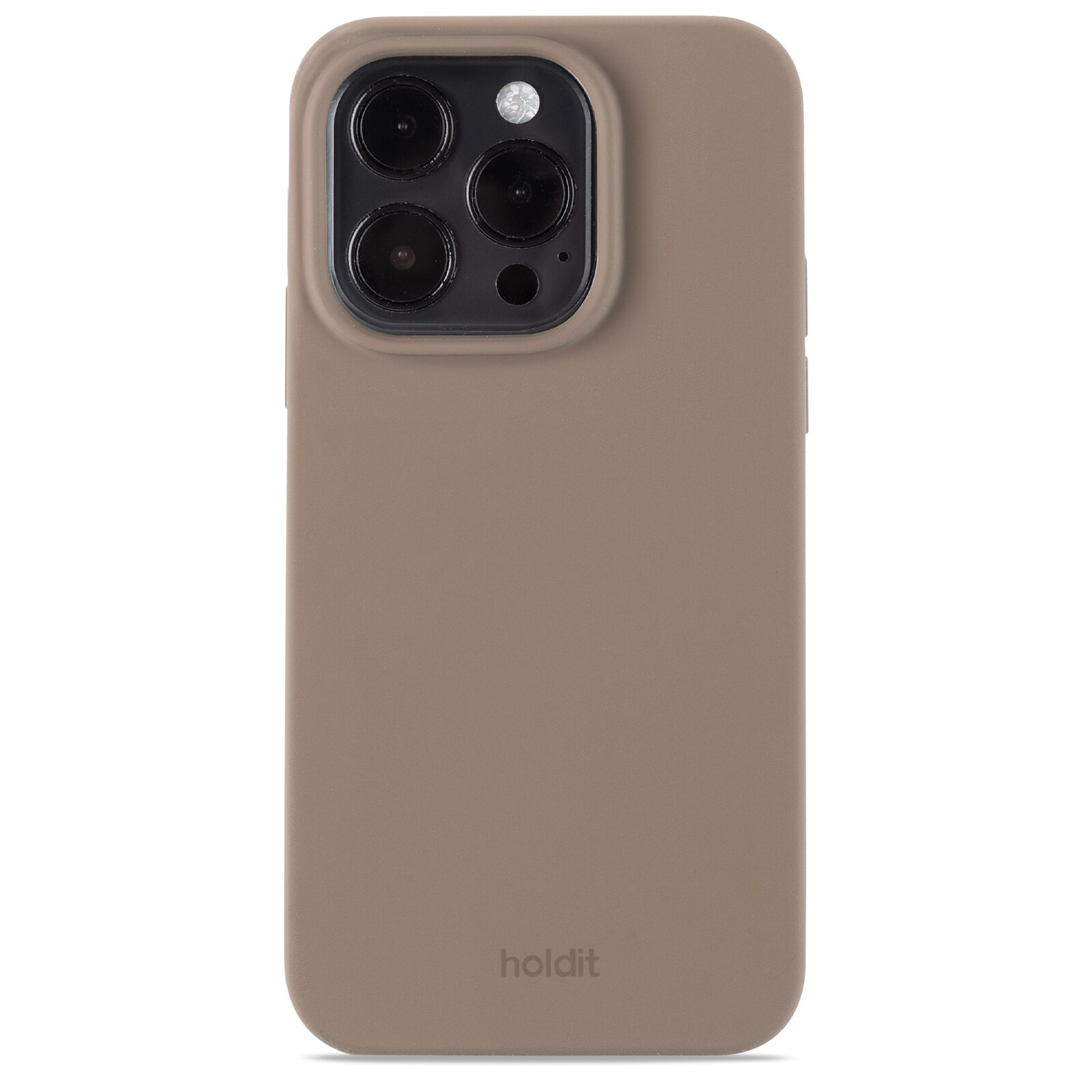 iPhone 14 Pro Silicone Cover, Mocha Brown