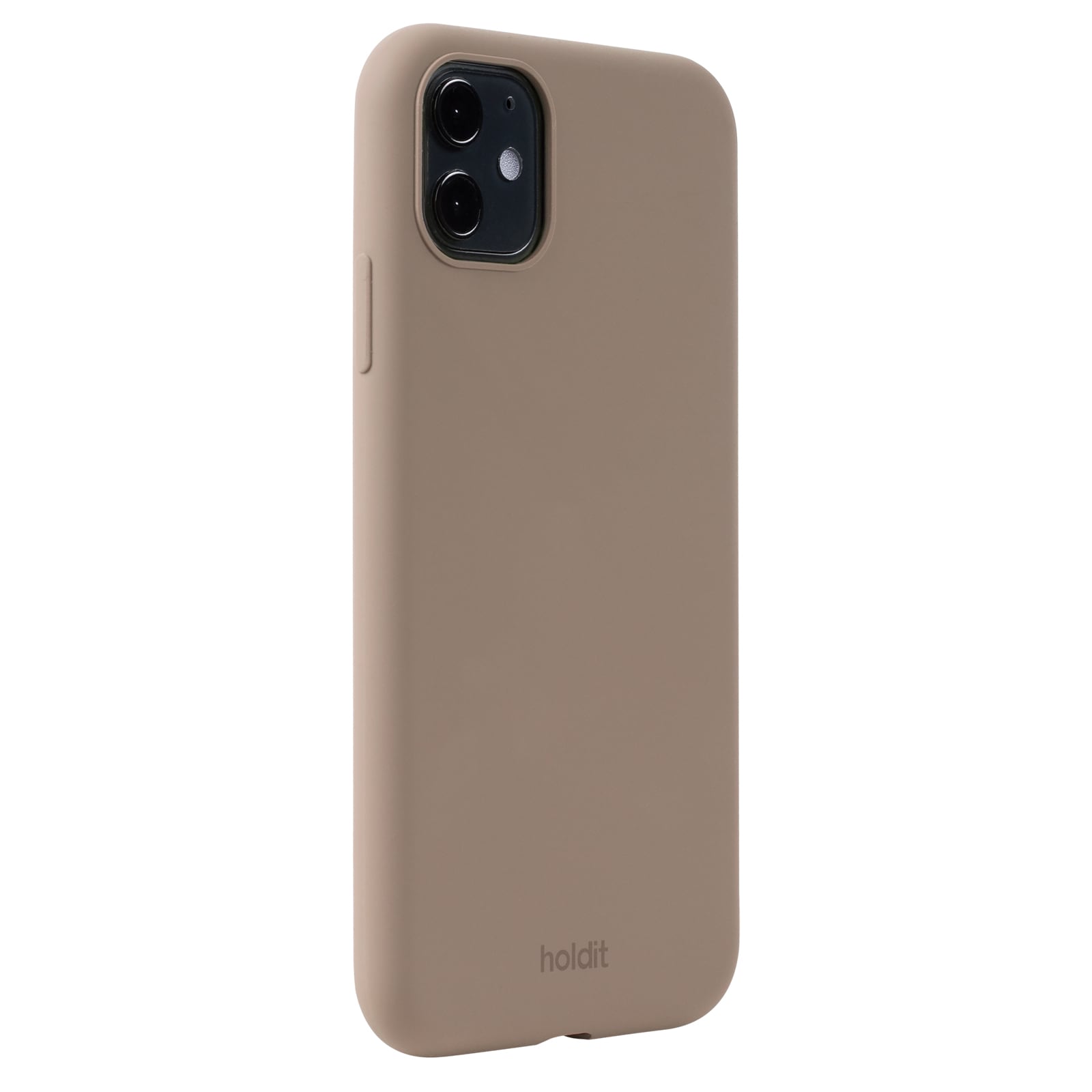 iPhone 11 Silicone Cover, Mocha Brown