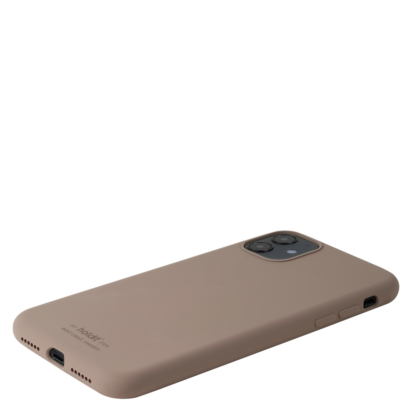 iPhone 11 Silicone Cover, Mocha Brown