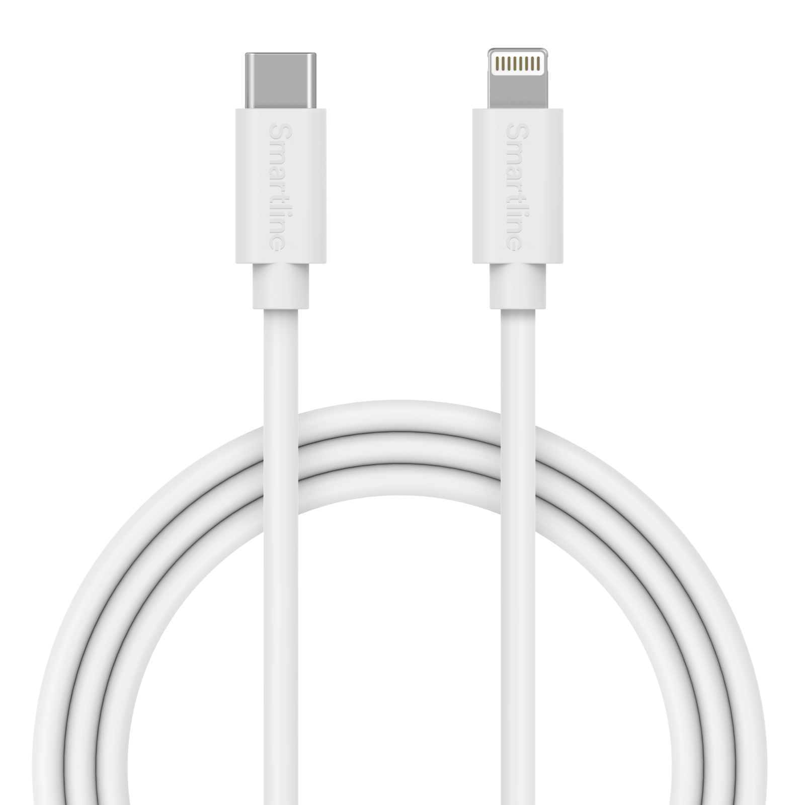 Opladningskabel 3m USB-C til Lightning , Hvid