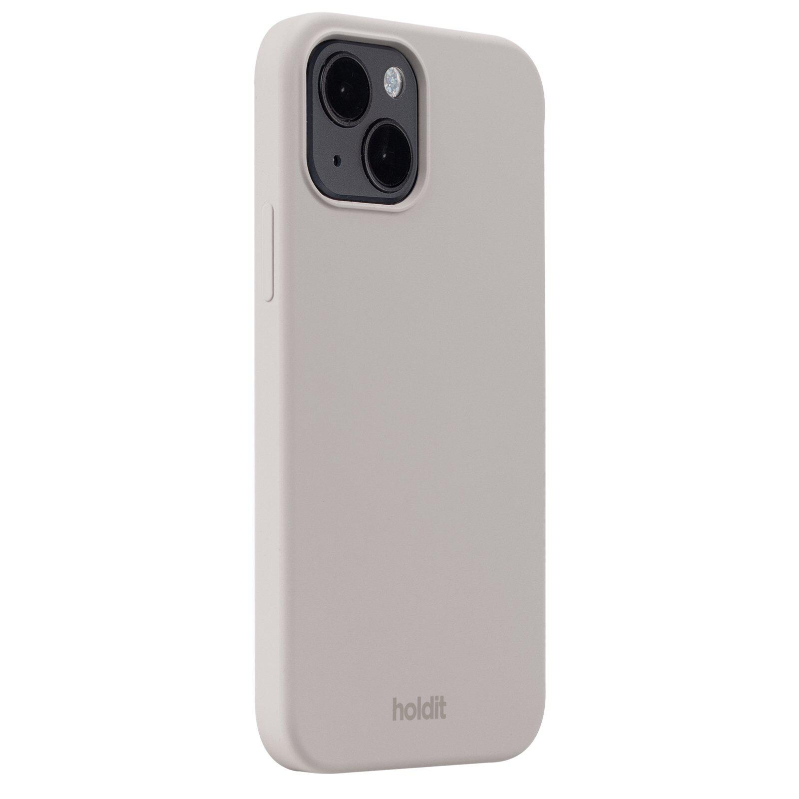 iPhone 15 Silicone Cover, Taupe