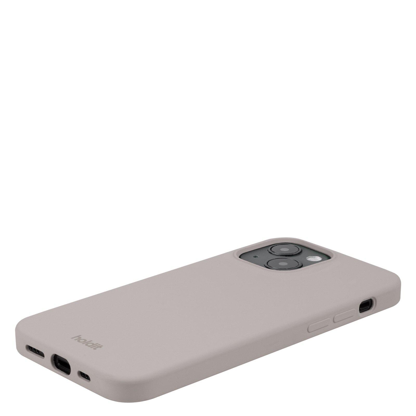 iPhone 15 Silicone Cover, Taupe