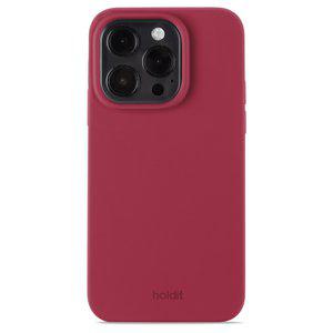 iPhone 15 Pro Silicone Cover, Red Velvet